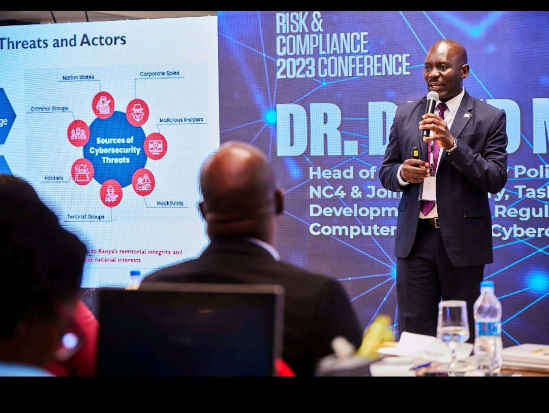 Isaca_kenya's tweet photo. Day3.The Governance Risk and Compliance Conference 2023 by ISACA Kenya

🎤 "Cybersec is no longer a technology issue; it has evolved into a national security concern. It now encompasses both business and national security ."🎤- David Njoga

#GRC2023, #GRConference #GRCinLeanTimes https://t.co/1tOiIJfP2u