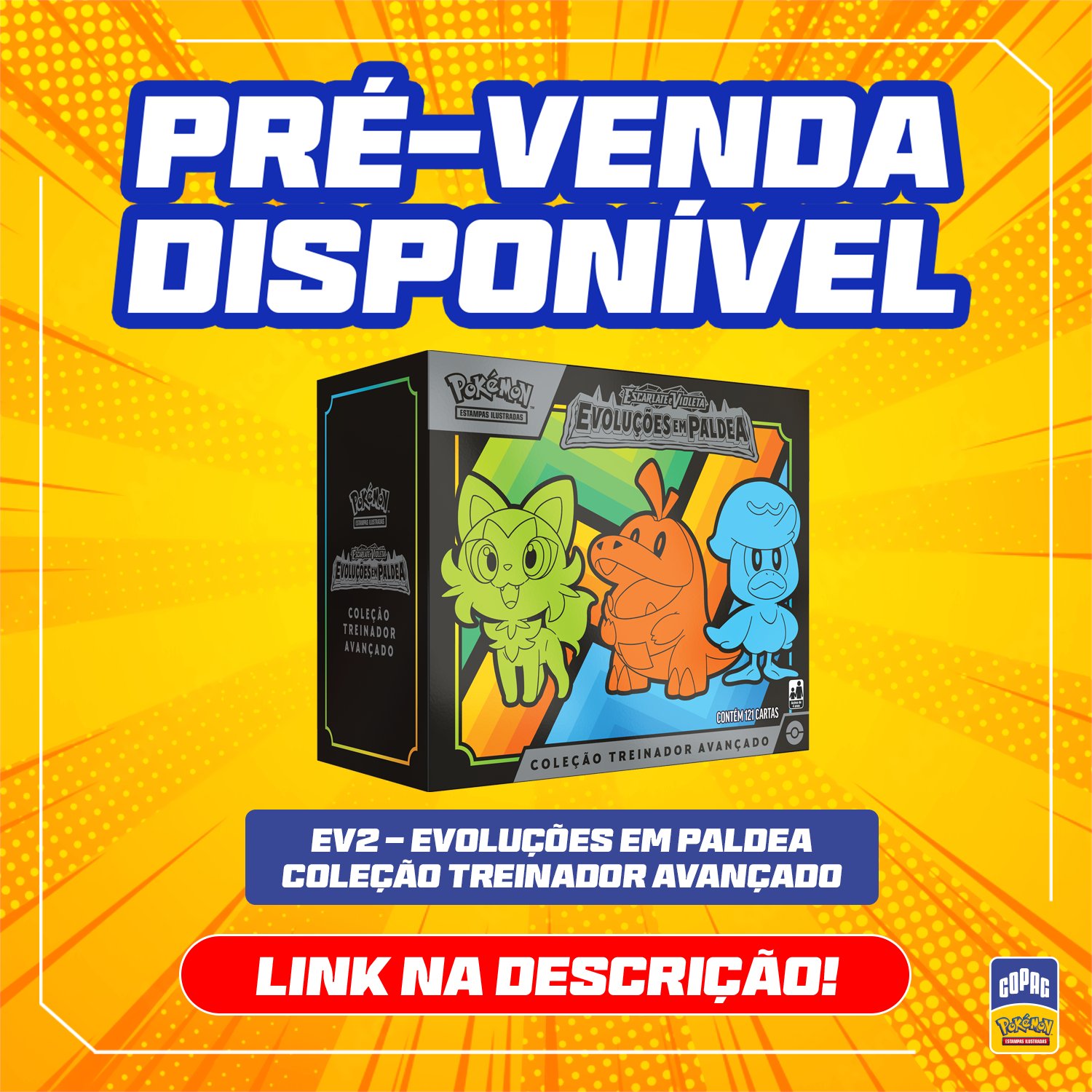 Expansão Fenda Paradoxal do Pokémon TCG é lançada em 3 de novembro