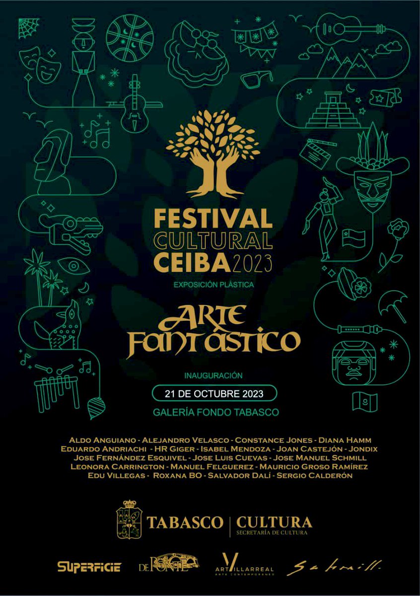 AtelierHam's tweet photo. #artetabasco #arte #artefantastico #artemexico #festivalculturalceiba2023 #culturatabasco https://t.co/CGAWjn0zHi