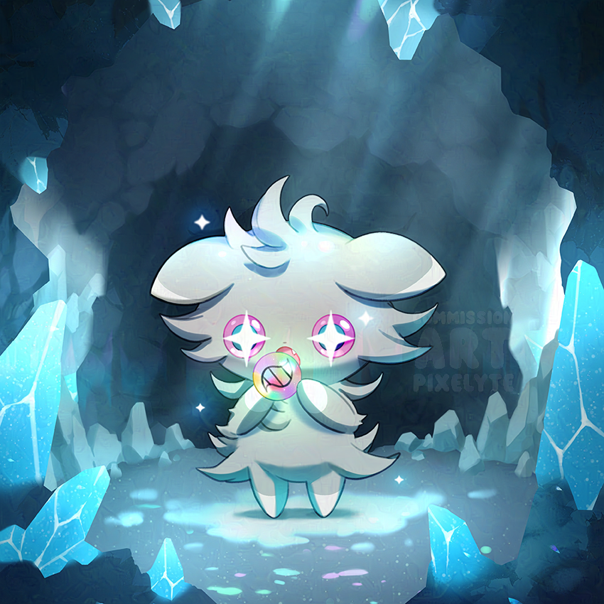 Finding a treasure~ Drawing for @unhappycharm on tumblr #Pokemon