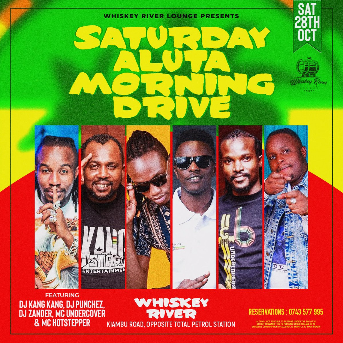 Alutah morning drive whiskey river kiambu road.