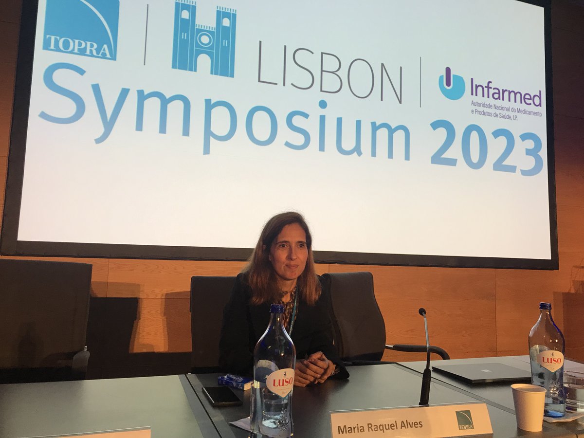 INFARMED_IP's tweet image. Simpósio Anual TOPRA 2023
Raquel Alves (INFARMED, I.P) como oradora na sessão | MD5 "Post-market challenges"
#infarmed #infarmed30anos #TOPRA #regulatoryaffairs