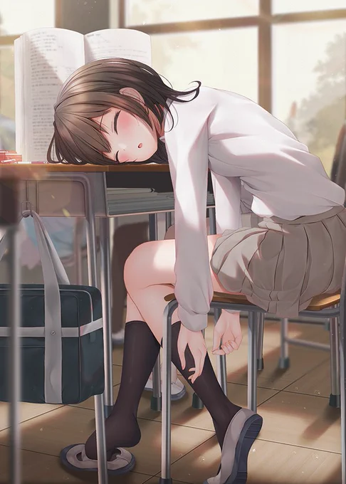 午後の授業・・・zzZ