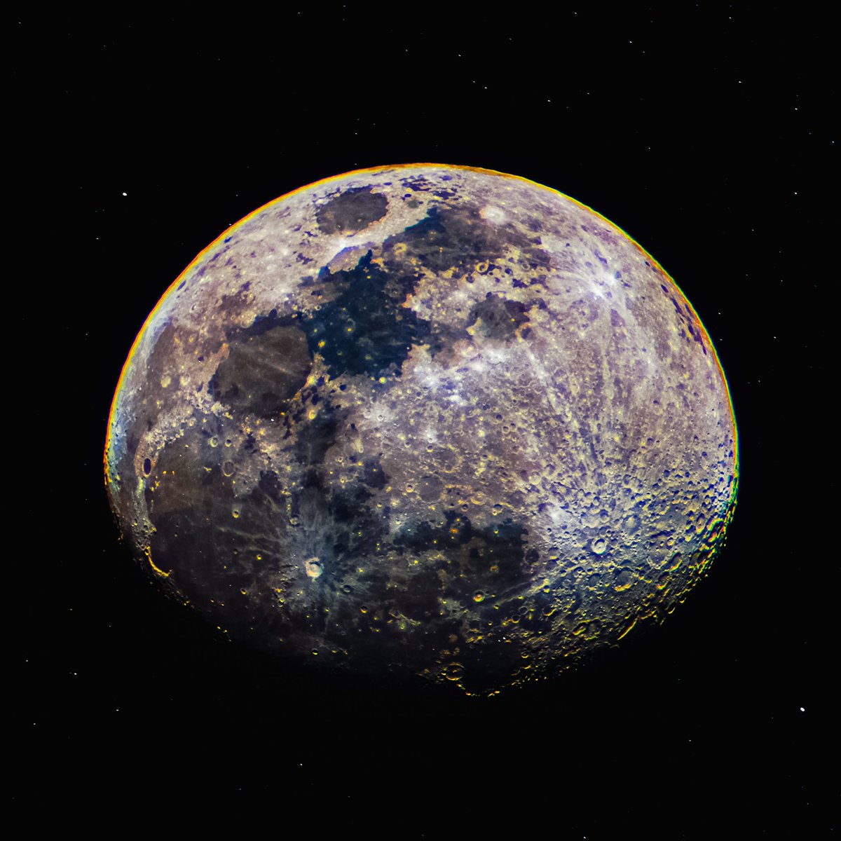 manusianlangit's tweet photo. Bulan dan Saturnus ditanggal 24 Oktober 2023. https://t.co/7rjxZwCA8t