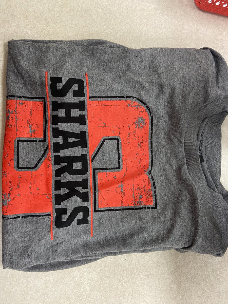 SCI_PTO's tweet image. SCI PTO/Staff Appreciation delivered every SCI staff member a new Shark shirt. We also stocked the pantry! Have a great day SCI! @SandCreekInt