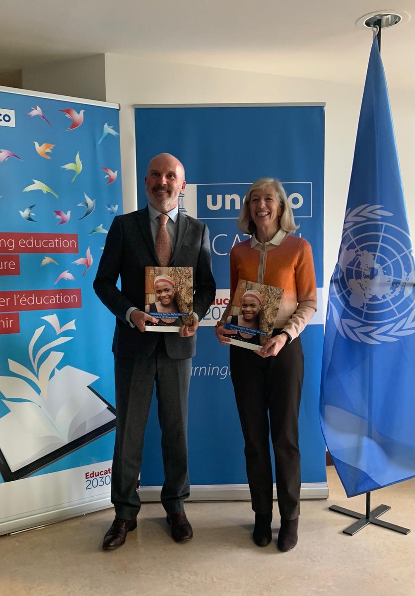 IE proud to keep supporting UNESCO O3 programme with €6 million over the next four years.

Improving access for young people to age appropriate, and evidence-based education on sexual and reproductive health reduces adolescent and unintended pregnancies &amp; slows HIV transmission.