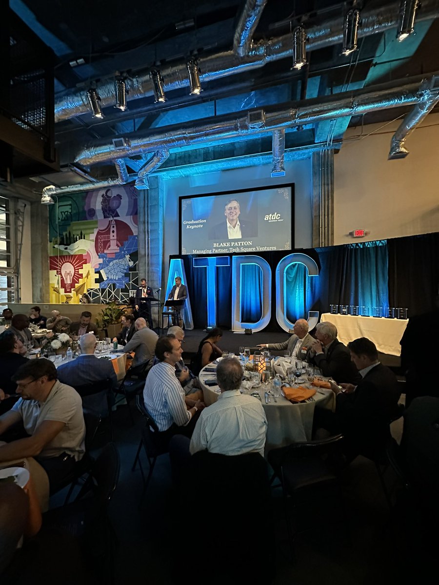 atdc's tweet photo. The ATDC graduation event last night was a notable success, thanks to the attendees and the diligent ATDC staff. The cuisine was outstanding, and the cocktail service was impeccable. We look forward to next year's graduation ceremony. #ATDC #Success #GraduationGoals https://t.co/9Apl3EhK0B