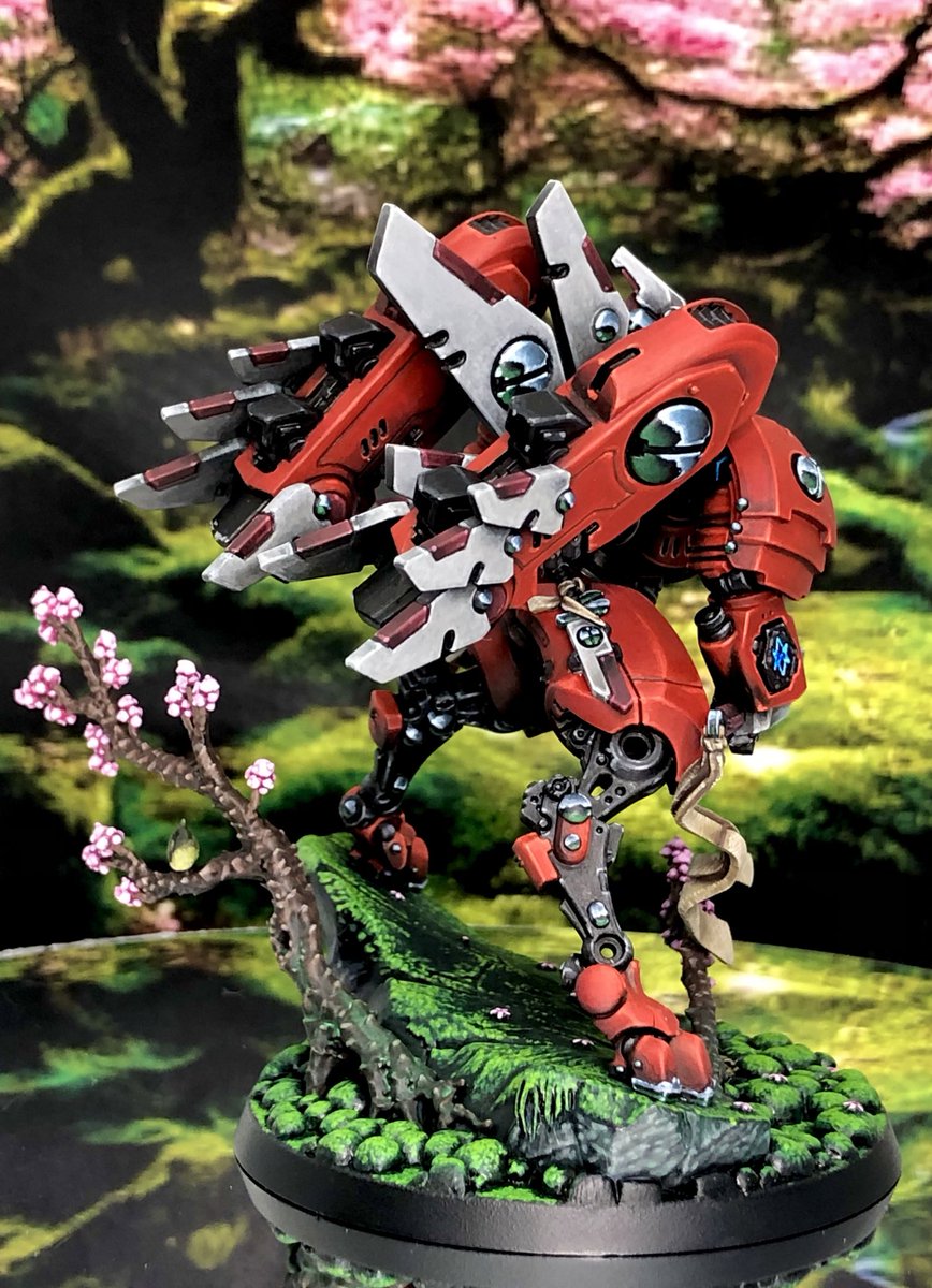 FancyKelvin's tweet photo. Commander Farsight is finally completed. This model was a labour of love.
#Warhammercommunity #warhammer40k #warhammer40000 #gamesworkshop #hobbypainter #paintingwarhammer #miniaturepainting #tauempire 
#farsightenclaves #wip #warhammerwip #tau #commanderfarsight https://t.co/YPxW6RW19P