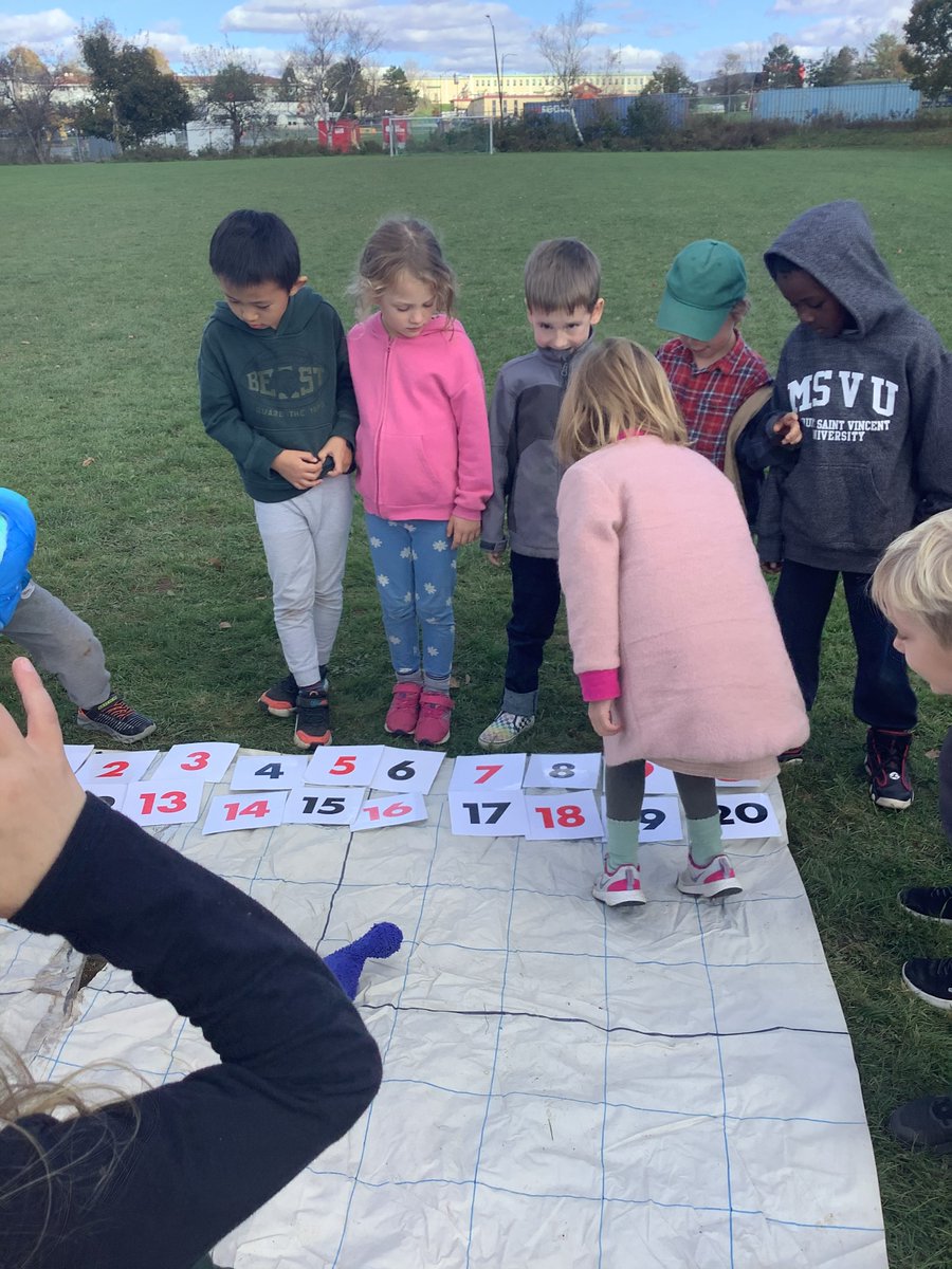 Natasha Camacho (@mmecamacho) on Twitter photo Outdoor Math class - run grab a number and place it on the number chart. Loads of fun and great number conversations! <a href="/stcatschool/">École St Catherines</a> Outdoor Math class - run grab a number and place it on the number chart. Loads of fun and great number conversations! <a href="/stcatschool/">École St Catherines</a>