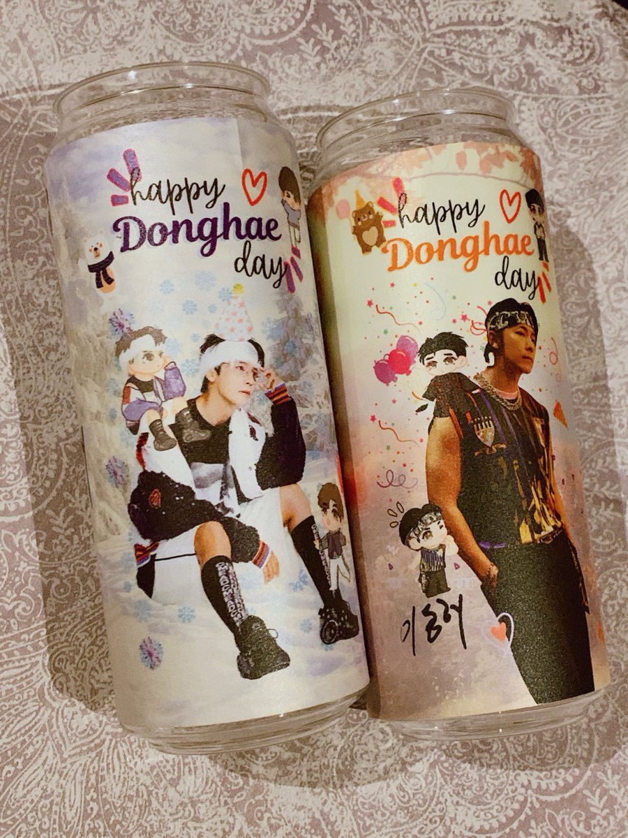 phELFish_'s tweet photo. 🇵🇭 PhELF & ELFish 🇵🇭

We have some extras from the Cupsleeve event. We will be selling it at a lower price because some have flaws (cup) and it will not include the edible printed lolly!

🏷️ 150 pesos / set

🍁12 sets
❄️ 12 sets

If interested, DM us!
#ColorMeDonghae #DONGHAE
#HappyDonghaeDay