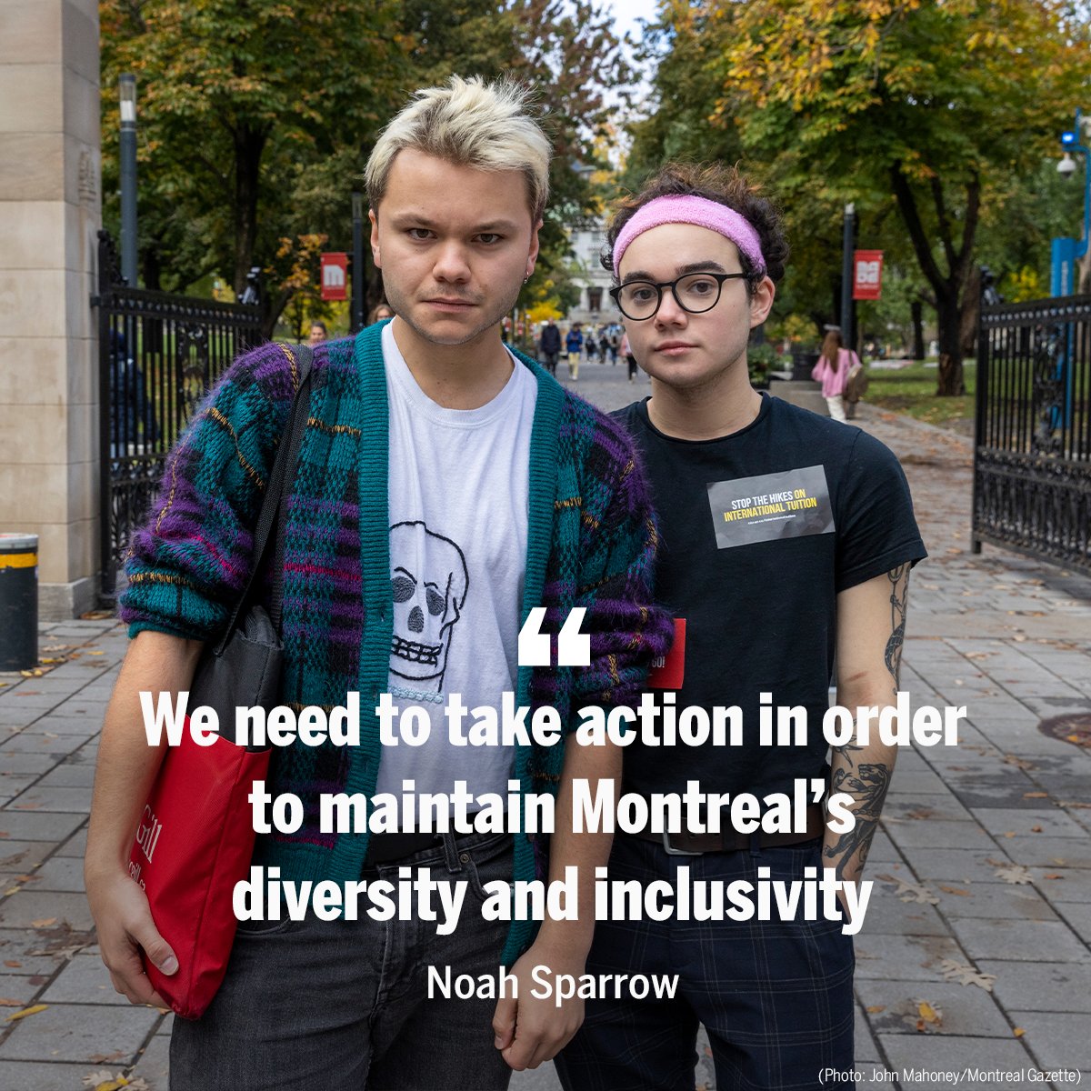 Students from McGill, Concordia and UQAM will skip class on Monday to take to the streets in protest of the CAQ's tuition hikes montrealgazette.com/news/local-new…