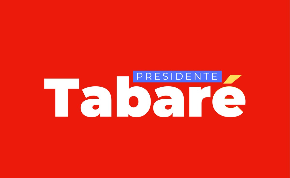 ¡Hoy comienza una nueva etapa! Estamos convencidos que Tabaré es el mejor candidato para la Presidencia de la República, por eso le brindamos todo nuestro apoyo. <a href="/Tabareviera/">Tabaré Viera</a> 
Arriba corazones 🚩🚩🚩