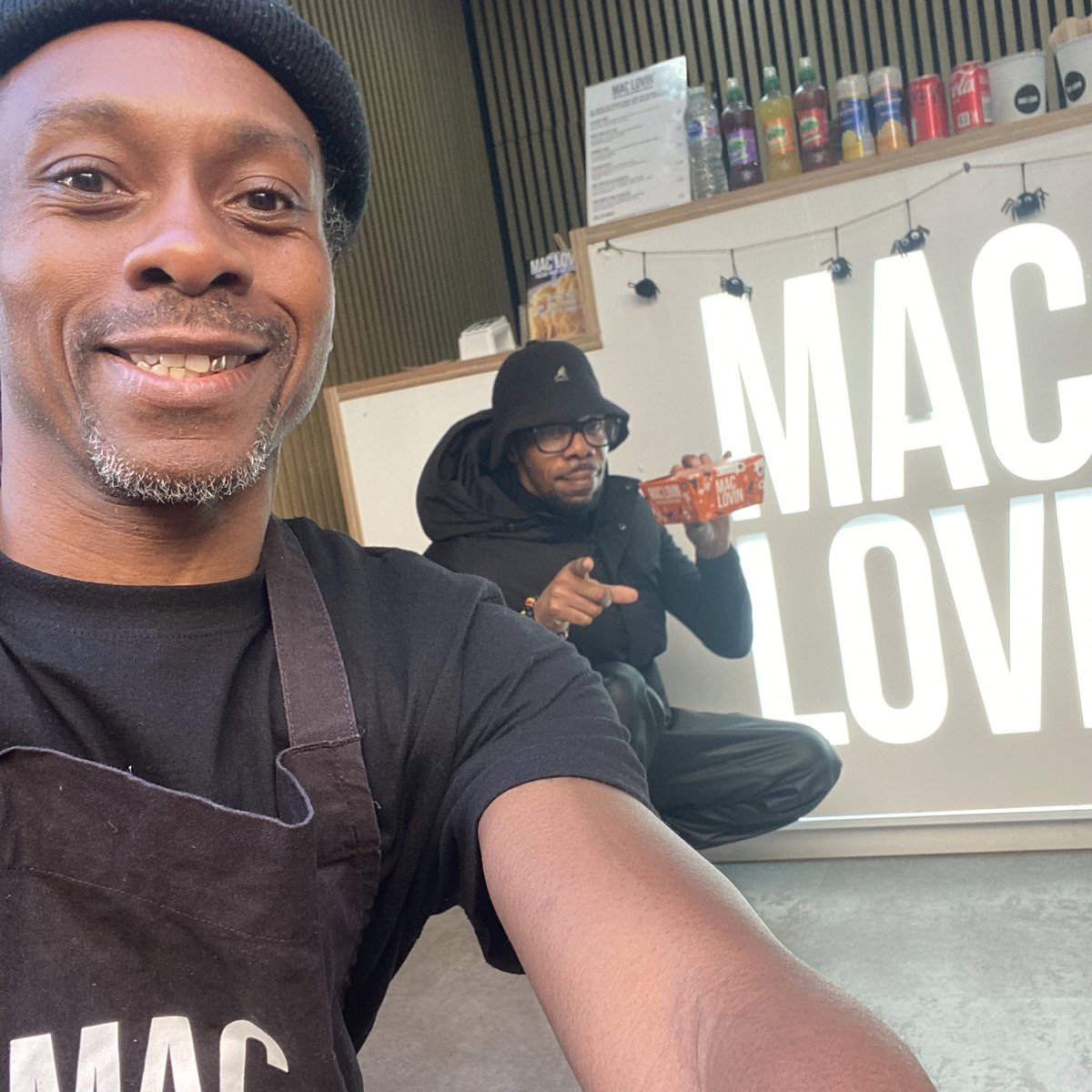 i_mantus's tweet photo. Took a visit to Leicester today to see my homie #Mikey at his new successful restaurant #MacLovin in the St Martins Sq. https://t.co/aM89ia343I