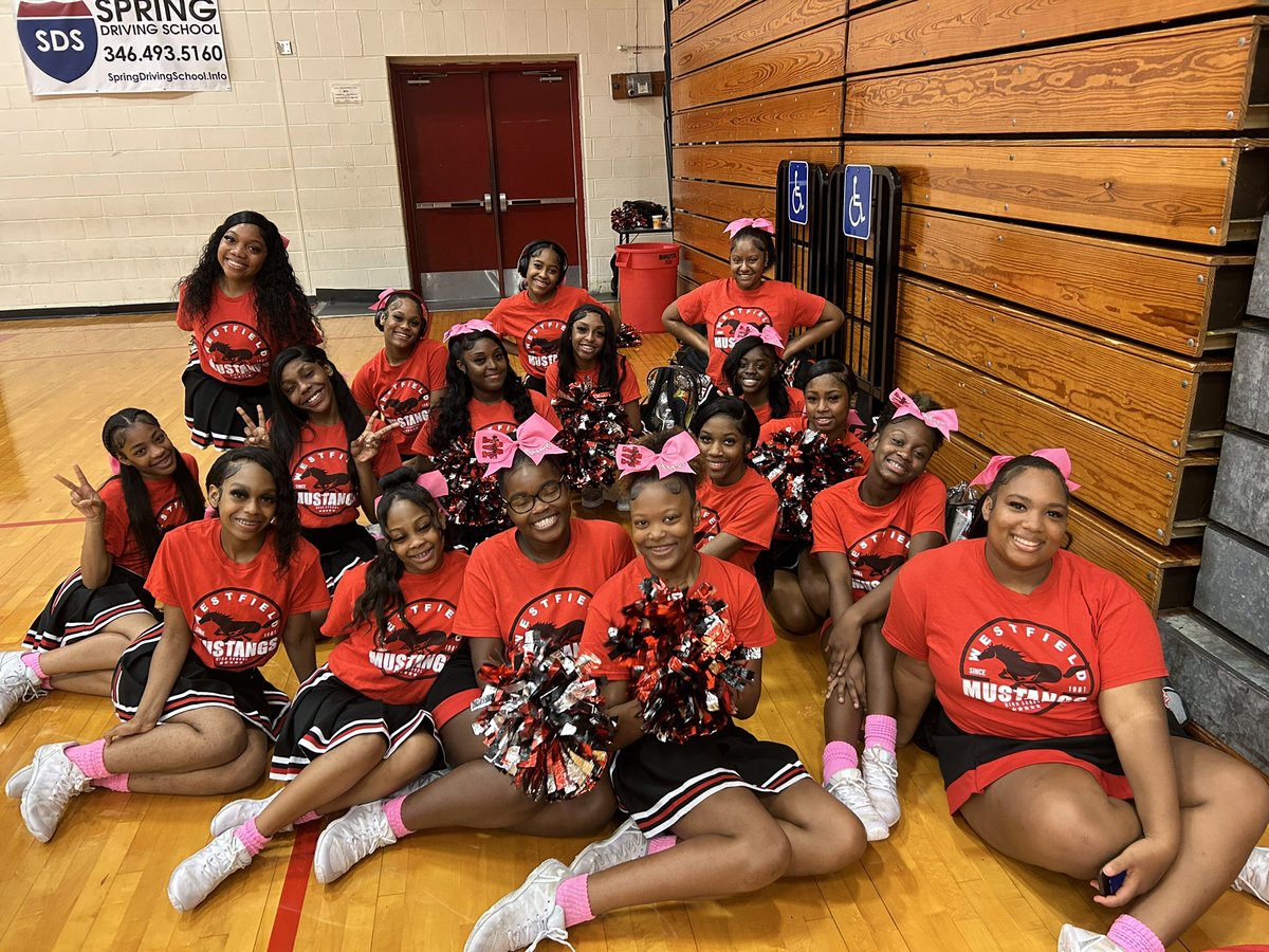 SpringISD's tweet image. LIVE from @whsmustangs—tune into @FOX26Houston at 9:20 am to catch @NateGriffFOX26’s “Making The Grade” segment featuring @breylonwyatt_6 and @gowestfieldfb @Meeks38 #WeAreSpring #Unstoppable