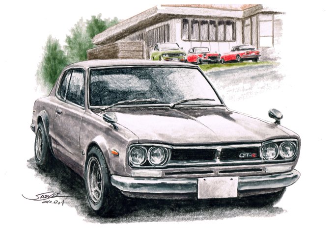 色鉛筆で描いてますなんて言うと以前は子供の塗り絵みたいなイメージを持たれていました最近だと写実的なイメージを持たれる事も多いですTVやネットの影響ですかね私は短気なので速く楽に描く事ばかり考えてるので作風はコロコロ変わります#イラスト #色鉛筆画 
