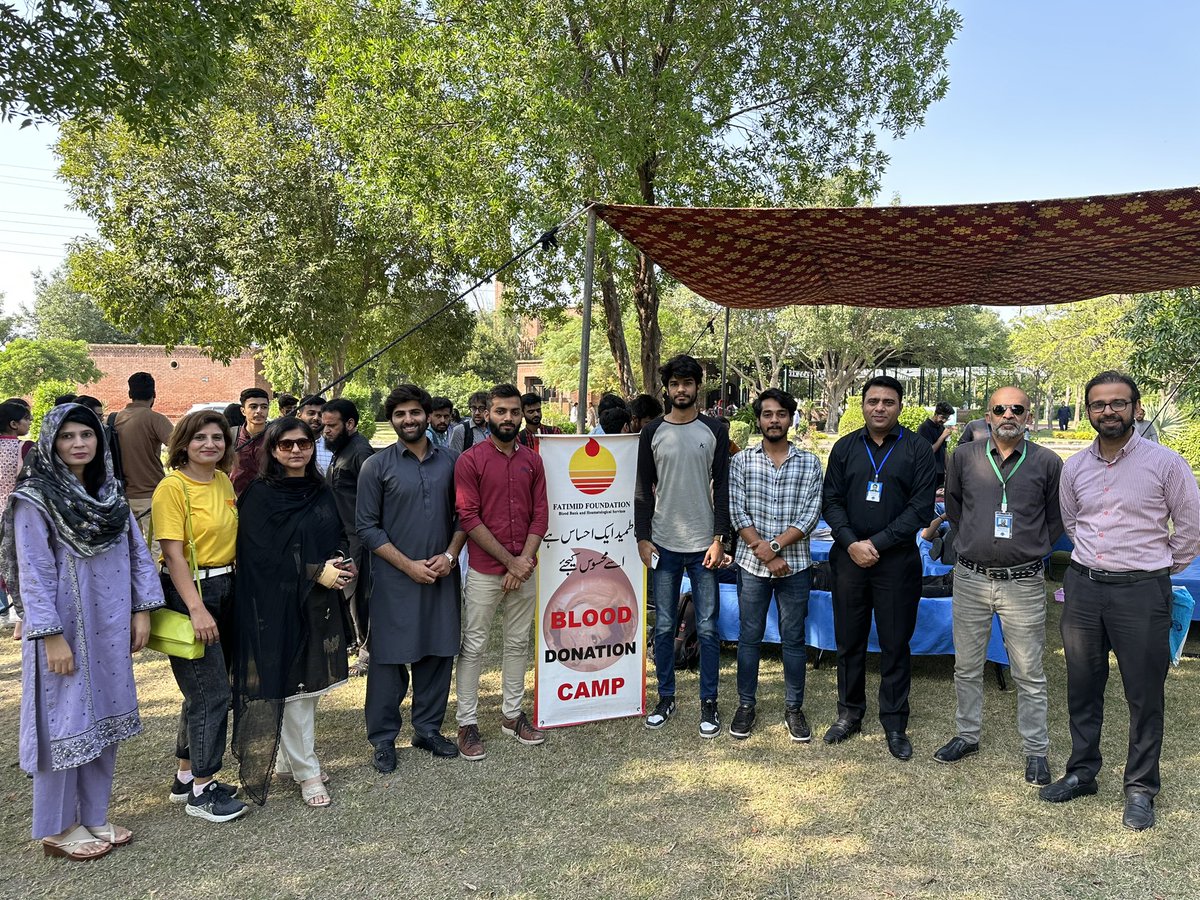 DMS_CUI_LHR's tweet photo. Dear Donors, Organizers and Fatimid Foundation 
We thank you for your unwavering support and commitment to serve humanity. Together we have potentially saved countless lives and fostered a sense of responsibility among youth
With sincere gratitude and Regards
DMS, CUI Lahore https://t.co/3XjyNFc2s3