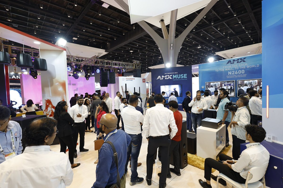 InfoCommIndia's tweet image. Here are some snippets of what went down on Day 1 of Infocomm India 2023👀
We will see you tomorrow😉

#InfoCommIndia2023 #ProAVTechnology #industry #AVTweeps #BusinessTechnology #AVtweeps #ProAV #AVtech #TradeShow #Networking #day1 #SeeYouAllTomorrow