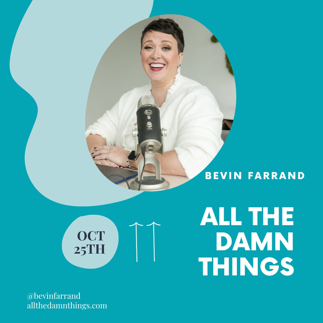 BevinFarrand's tweet image. 🎧To listen to All the DAMN Things, Episode 53 (Unlocking Your Potential: Conquering the Fear of Change and Embracing Transformation), search on Apple, Spotify, YouTube, or wherever you listen to your favorite podcasts. 

#DoTheDAMNThing #EmbraceChange #DreamBig #PurposefulLiving