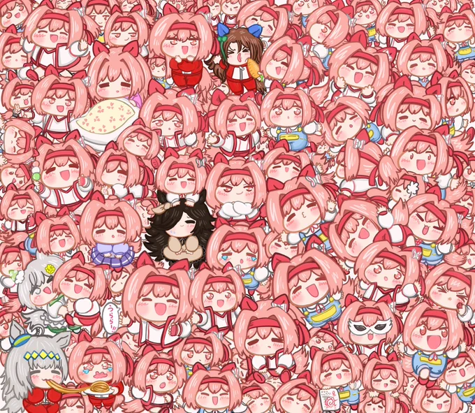 #ハルウララがいっぱい見れるタグ 