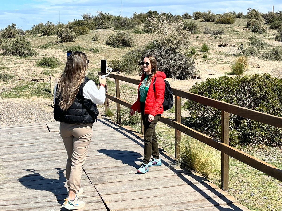 CiudadTrelew's tweet photo. 🔸 Área Natual Protegida #PuntaTombo. 
🔸 El centro astronómico más austral del mundo @centroastrotw.
🔸 El sitio sagrado #Rewe 

🍽Además, disfrutaron de la gastronomía local en Sugar, Jyglo, Delistore Punta Tombo y Casa Telsen.
(+) https://t.co/WdZjb08MRK