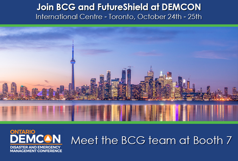 BCGENG's tweet image. We are at Ontario DEMCON today! Stop by by the booth to see how we can help optimize your preparedness and response.
#DEMCON #emergencymanagement #eocommunity #EOC