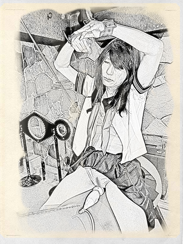 maki1275's tweet photo. #村雨真樹 #女装 #男の娘 #SM悦虐美術館 #アルファイン #緊縛 #悦虐 #セーラー服 https://t.co/FGckKl0Hxq