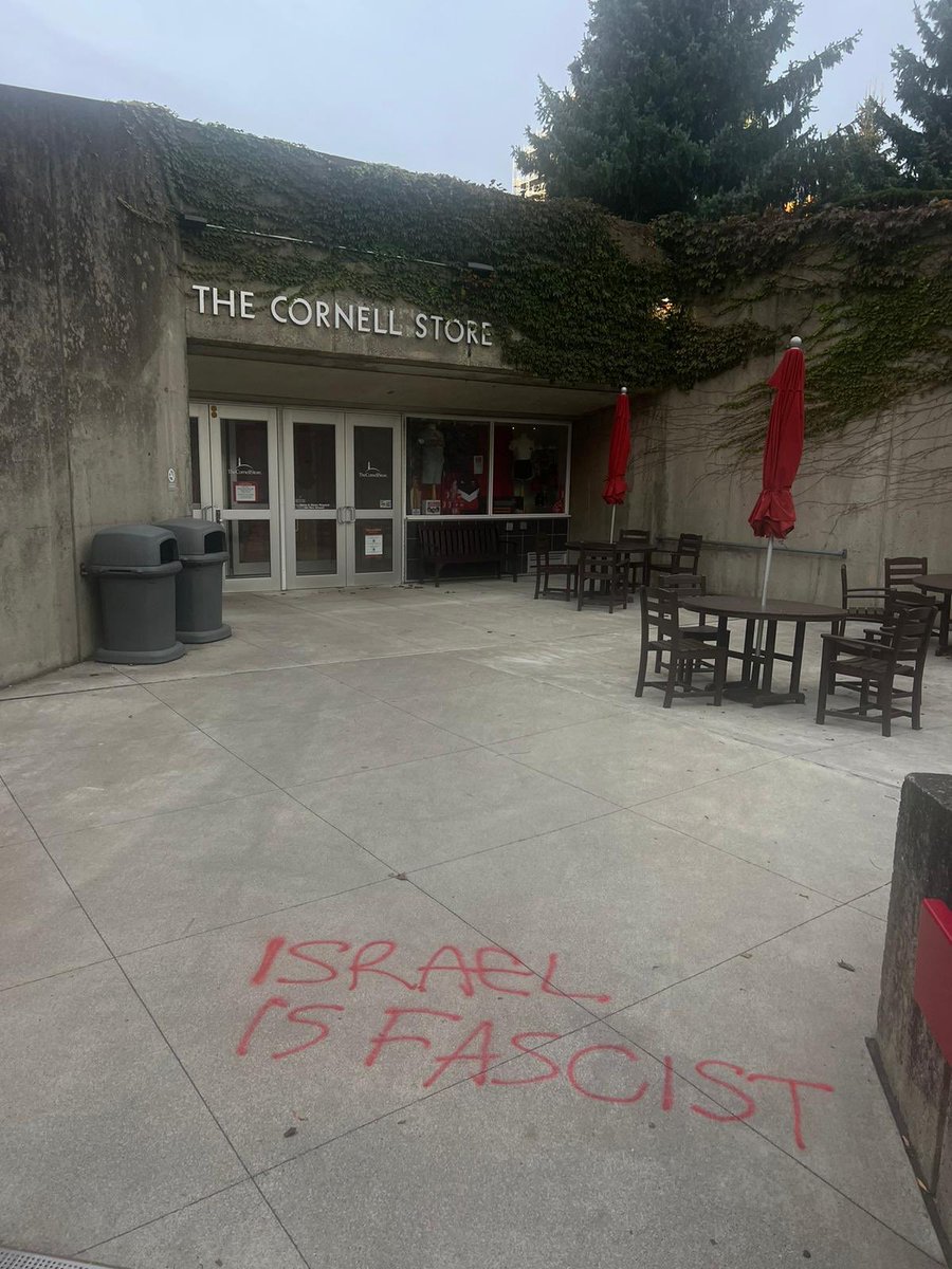 NeilBlairTBP's tweet photo. Cornell University- today. 2023. After the worst Jewish program since the Holocaust. For shame. WAKE UP https://t.co/BO3l9tbHxy