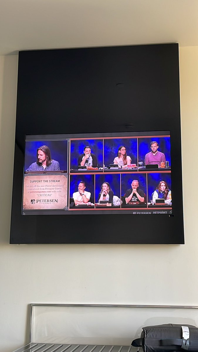4 hour drive, chilling before actually seeing these legends LIVE! <a href="/CriticalRole/">Critical Role</a> <a href="/matthewmercer/">Matthew Mercer</a> <a href="/samriegel/">Sam Riegel</a> <a href="/LauraBaileyVO/">Laura Bailey</a> <a href="/WillingBlam/">Travis Willingham</a> <a href="/VoiceOfOBrien/">Liam O'Brien</a> <a href="/Marisha_Ray/">Marisha Ray</a> <a href="/executivegoth/">Taliesin Jaffe</a>