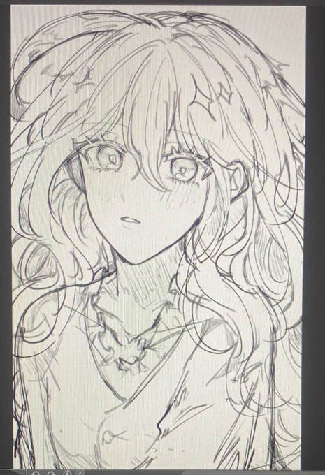 調子に乗って描き込みすぎた