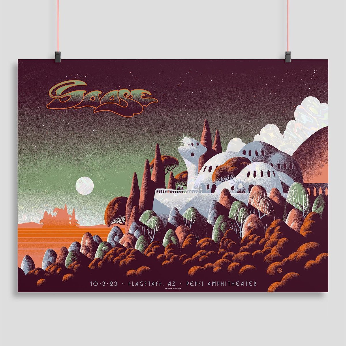 10-03-23 Flagstaff, AZ
<a href="/goosetheband/">Goose</a> 
🎨Max Loeffler