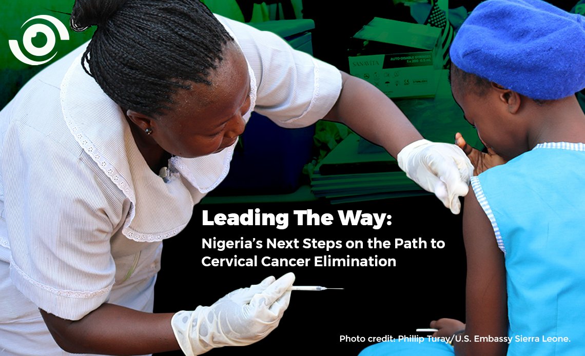 nighealthwatch's tweet photo. Yesterday, Nigeria officially launched the #HPVVaccines into its routine immunisation programme.

In this #NHWPost, Prof. @IsaacFAdewole &amp; H.E. @DrZSB suggest further actions to take to strengthen the fight against cervical cancer in the country.

Read: https://t.co/yXV0KjCeNB https://t.co/FUU2zlSQm4