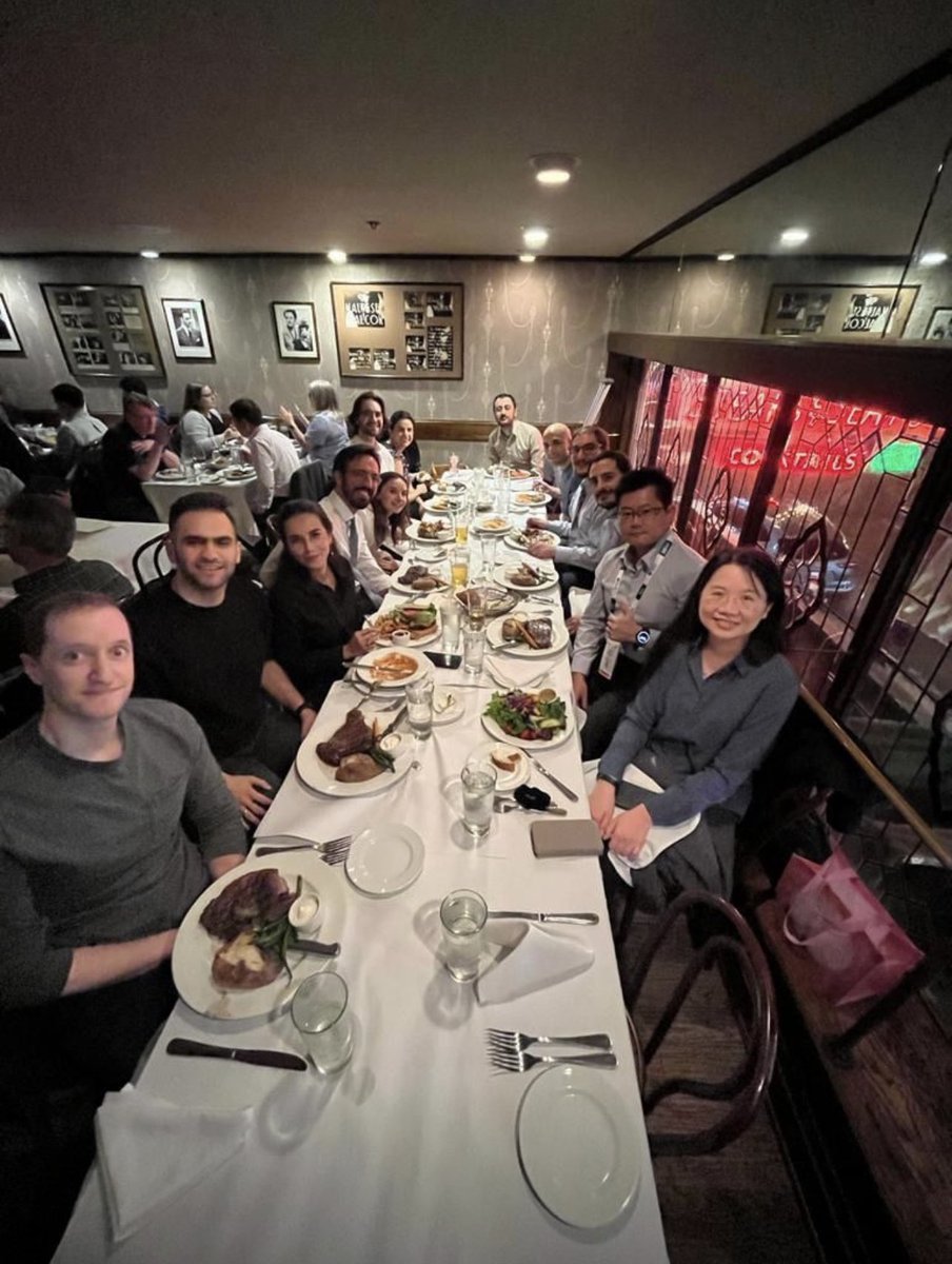 Hoda Hatoum (@drhodahatoum) on Twitter photo We had a blast last night with <a href="/adnanalkhouli/">Mohamad Alkhouli</a> ‘s lab at #TCT2023. Extremely happy to reconnect with all the fellows and get to know the old and incoming ones. Thank you @aga_sularz for organizing a great gathering! We enjoyed every minute and every bite 😋 We had a blast last night with <a href="/adnanalkhouli/">Mohamad Alkhouli</a> ‘s lab at #TCT2023. Extremely happy to reconnect with all the fellows and get to know the old and incoming ones. Thank you @aga_sularz for organizing a great gathering! We enjoyed every minute and every bite 😋