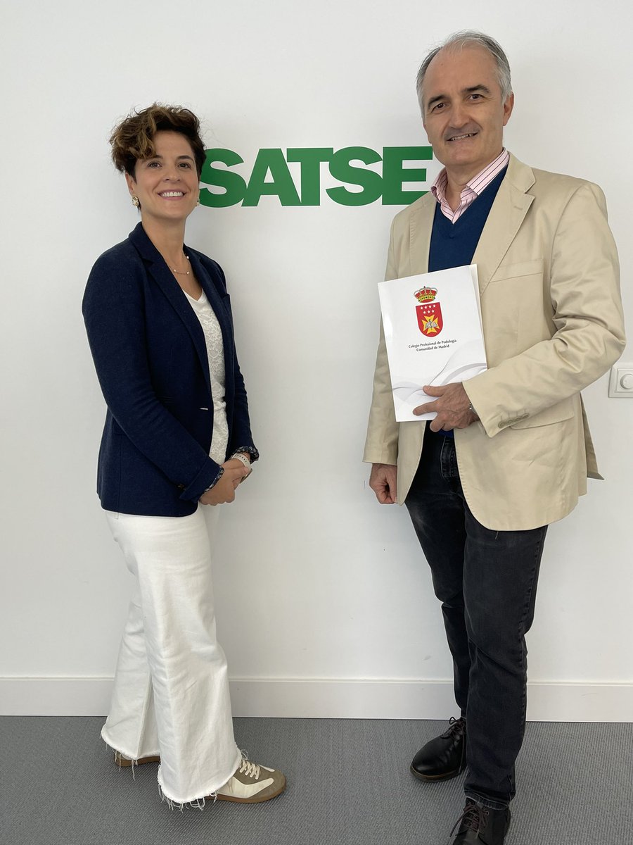 Queremos agradecer desde <a href="/Copomadrid/">ICOPOMA</a> el apoyo recibido de <a href="/SATSE_Madrid/">SATSE Madrid</a> para la integración de la Podologia en  Servicio Madrileño de Salud <a href="/SaludMadrid/">Salud Madrid</a>
