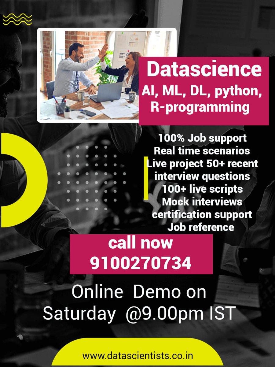 DATASCIENTISTS2's tweet image. 