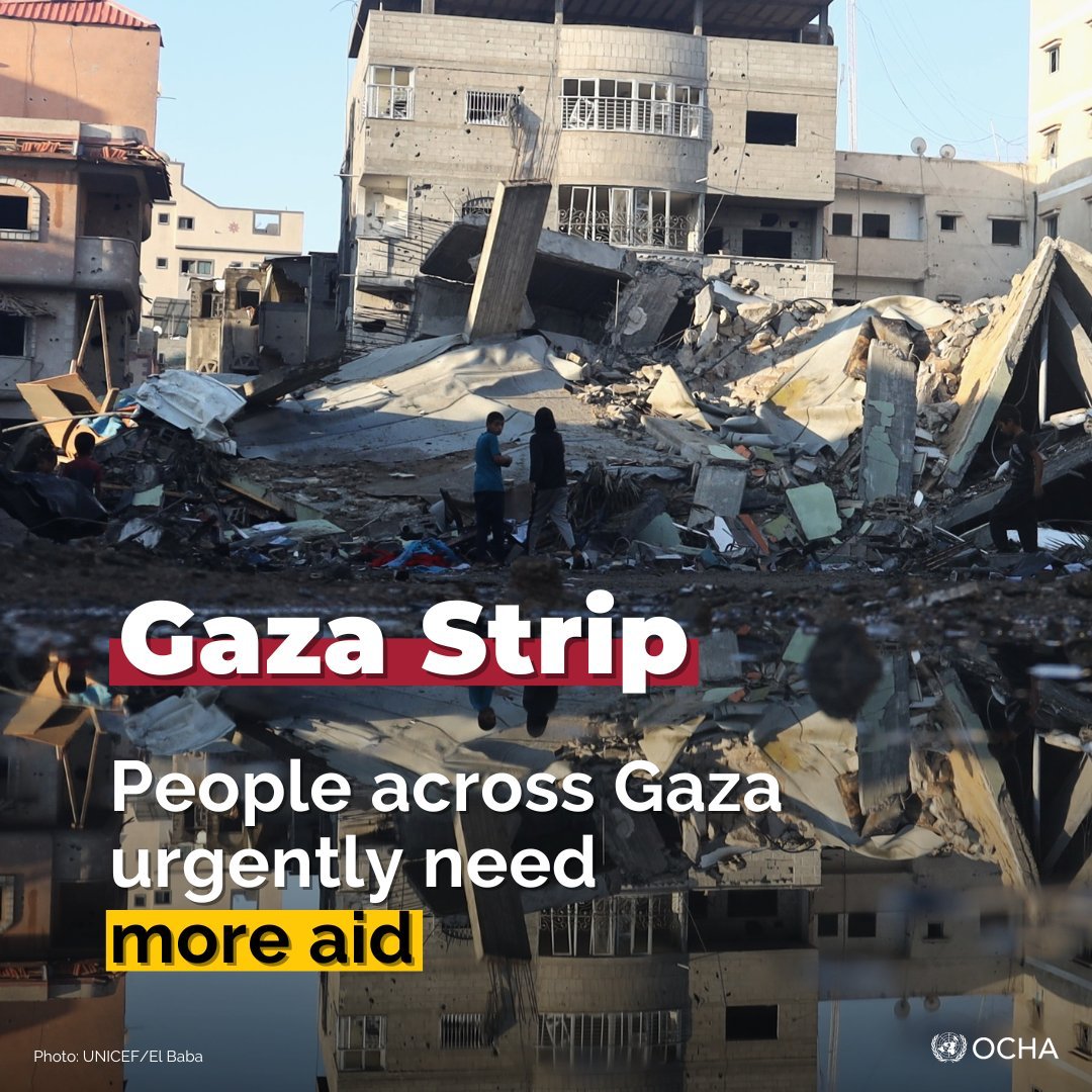 The humanitarian crisis in Gaza has reached unprecedented levels. Hospitals are shutting down. Food stocks are depleting. People are resorting to unsafe water. Essential aid, including food, water, medicine & fuel, must urgently be allowed in. bit.ly/3MgvL5N