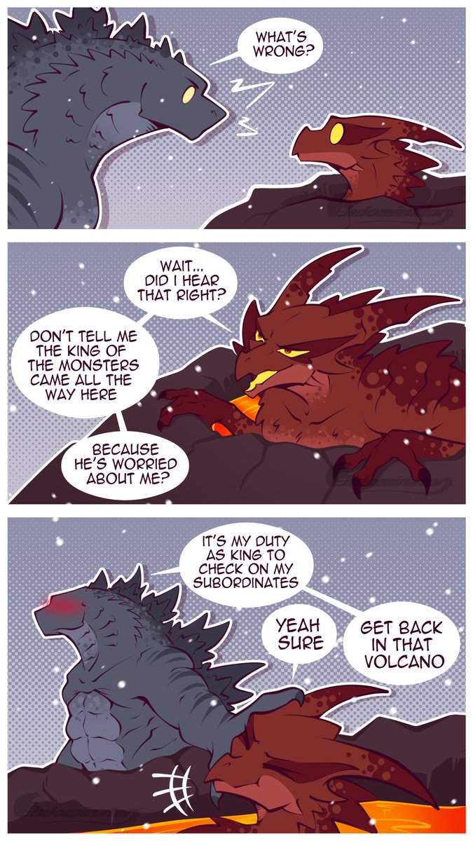 Endominator1's tweet image. he's worried

#Godzilla #monsterverse #ゴジラ #Rodan #Rodzilla