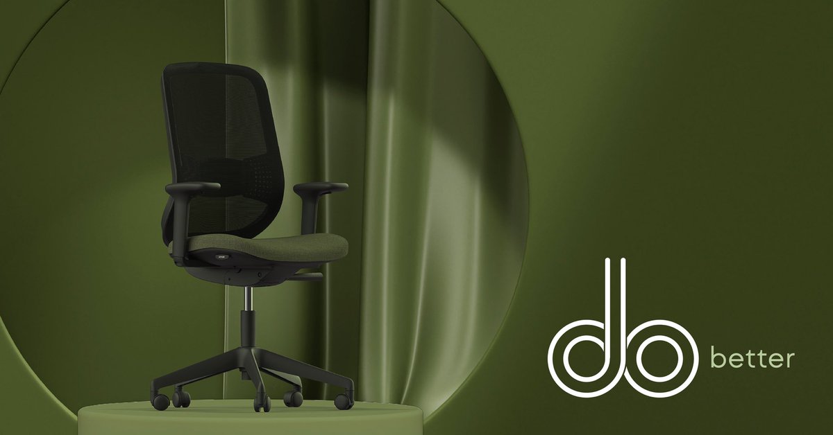 Connecting people with furniture designed for the collaborative workplace. Do Better with our iconic, best-selling task chair, now with significantly less carbon and recycled materials. go.Orangebox.com/DoBetter