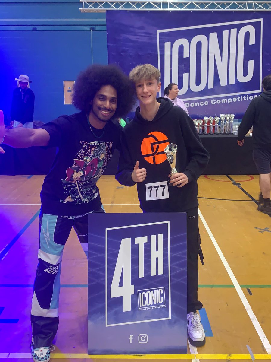 Amethyst6th's tweet photo. Huge congrats to our Year 12 BTEC student, Haydn! 🌟 A shining moment at the Iconic Street Dance Competition in Stoke, grabbing 2nd in the crew category and 4th in solo. Way to move, Haydn! #StreetDanceIcon #AmethystSuccess #RisingStar 🕺 https://t.co/BG1zk7WYXh