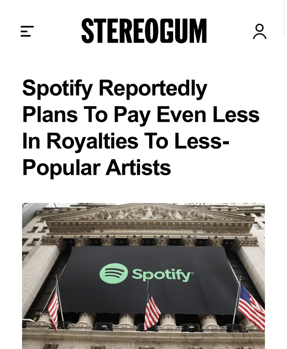 Artists have solutions to fix streaming but Spotify isn’t listening. Instead they propose changes that will enrich the top of the pyramid even more, and make it even more impossible for working musicians to benefit from streaming.