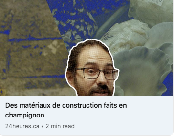 ChampiMaison's tweet photo. Des découvertes récentes ont démontré que le #mycélium peut être mis à profit dans la production de matériaux ayant le potentiel de remplacer le styromousse, les isolants, le bois pressé, et plus: https://t.co/sKCJGc4HiG

#mycomaterials #champignonsmaison #myceliumremedium https://t.co/egXkTDvxrJ