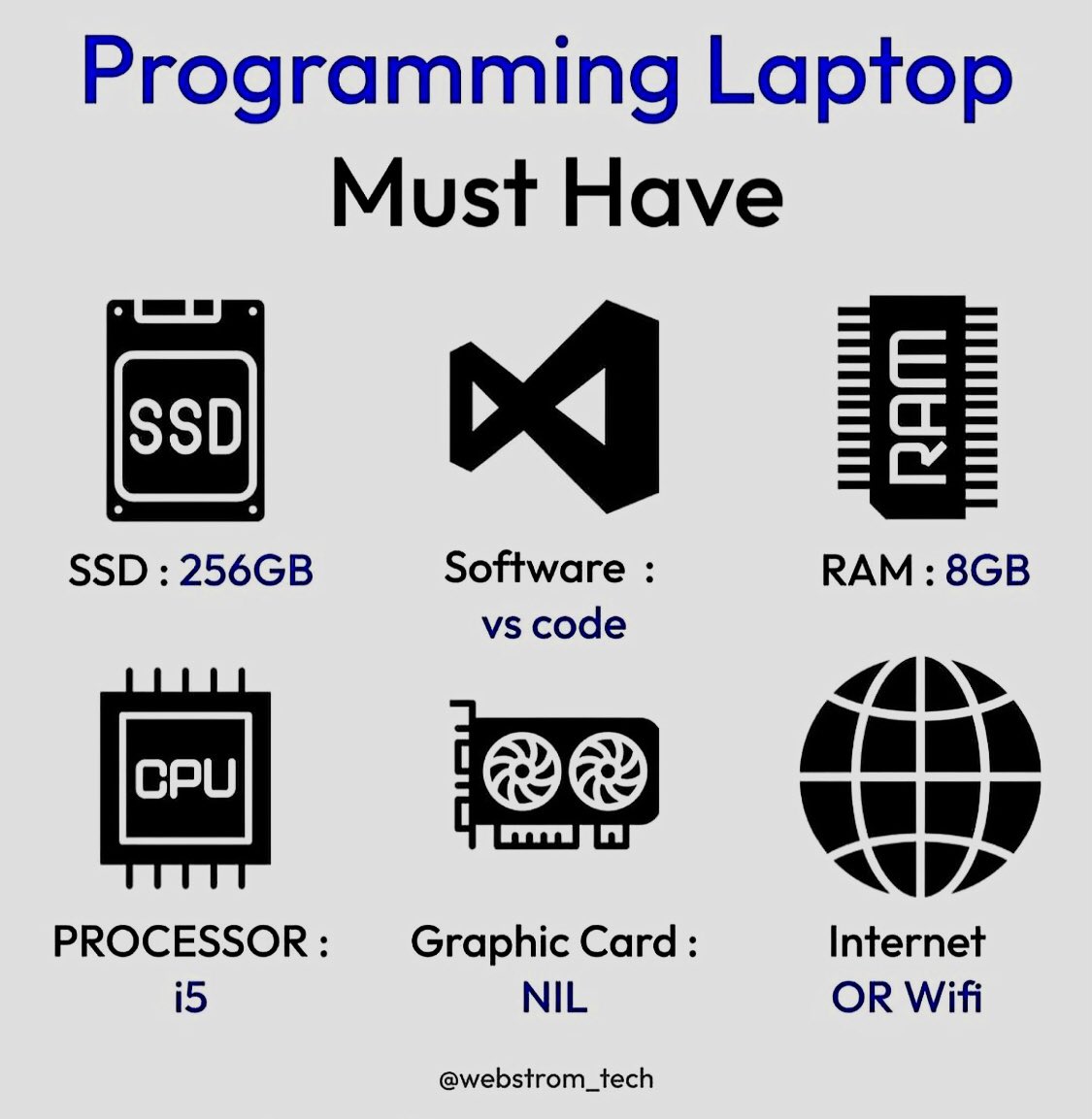 A Programming Laptop Must Have