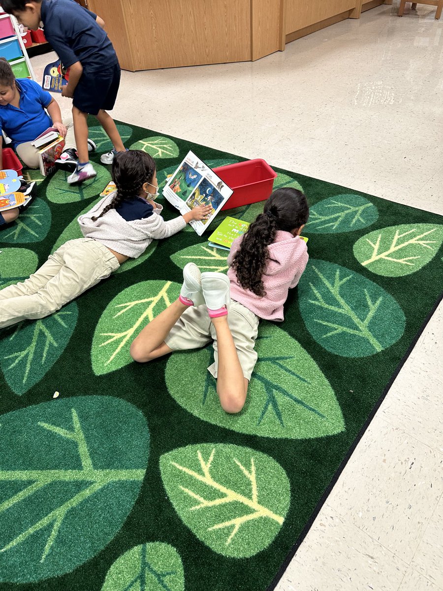 Kinders caught reading! Creating safe spaces to explore and enjoy books! ⁦<a href="/SanchezES_HISD/">Sanchez Elementary</a>⁩ ⁦<a href="/MrsCMontoya/">Claudia Montoya-Barba</a>⁩ ⁦@HISDLibraryServ⁩ ⁦<a href="/lenbryan25/">nope</a>⁩ ⁦@TeamHISD⁩