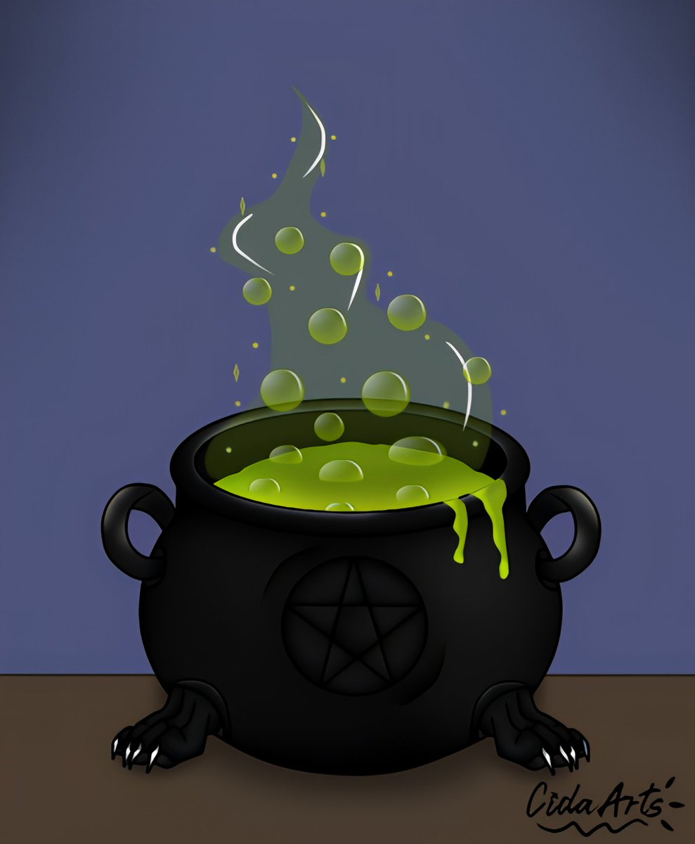 Dia 08/31
🎃 Desenhando todos os dias até o fim de Halloween 🎃
Caldeirão.

* ajuda uma artista ficar feliz?
Dê RT, deixa sua curtida e me siga pfvr 🥺
#halloween #art #ilustracion