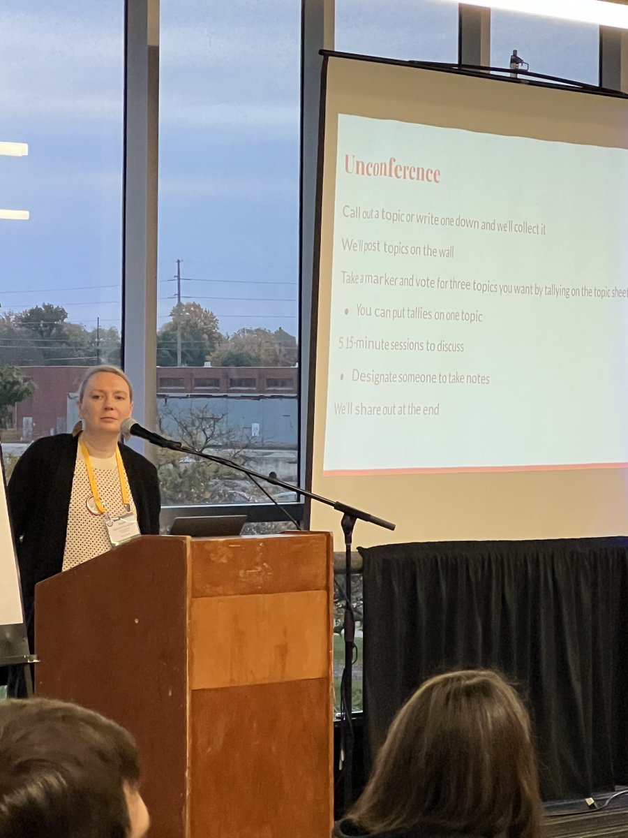 IllLibraryAssoc's tweet photo. The @IACRLIllinois Unconference kicked off day two of #ILAAC23. https://t.co/byrQ83qG4g