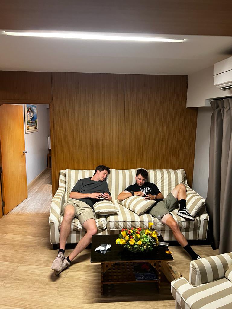 CormacGP's tweet photo. One of us likes cycling 😂 https://t.co/YgCjP9HMwy