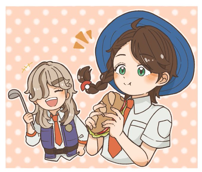 「帽子 サンドイッチ」のTwitter画像/イラスト(新着)