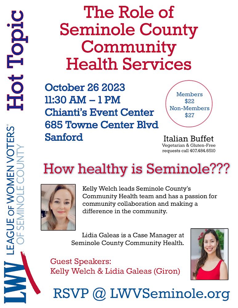 Tomorrow!!

Sign up for this hot topic lunch! RSVP on our website at lwvseminole.org 💻
