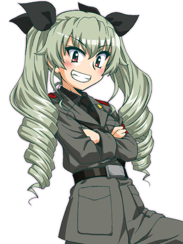 #自分の好きなキャラ一人の画像を四枚貼る 
 #garupan #ガルパン 