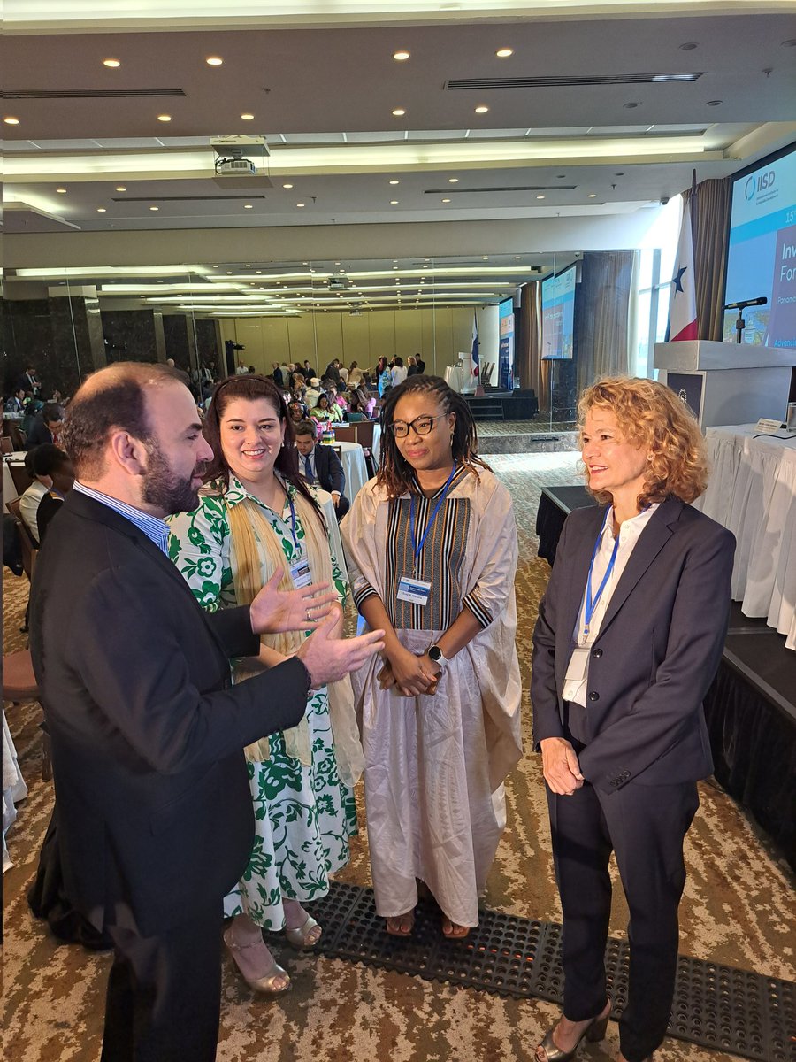 "We are honoured to welcome participants from Latin America and the Caribbean, Asia and Africa to discuss international investment law and policy. Now more than ever we need spaces like this to build coalitions", <a href="/IISD_news/">IISD</a> Co-President <a href="/NathalieBernasc/">Nathalie Bernasconi</a> at opening of #2023IPF