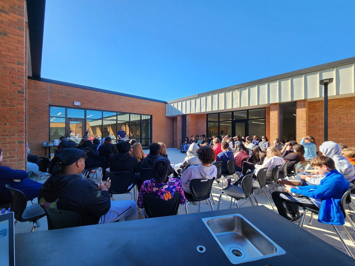What a lovely day for learning about fire and fire prevention! <a href="/CLMS_TROJANS/">Cedar Lee Middle</a> <a href="/ClmsScience/">CLMS_Science</a> <a href="/lshorb1/">lshorb</a> <a href="/correllscience/">Mrs. Correll 👩‍🔬</a>